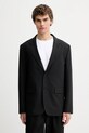 Filippa K marynarka z dodatkiem wełny regular czarny 31998.FK