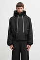 Rick Owens DRKSHDW kurtka Cropped Alice Parka pozostałe czarny DU02E7781.NCV