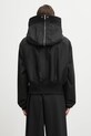 Odzież Rick Owens DRKSHDW kurtka Cropped Alice Parka DU02E7781.NCV czarny