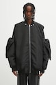 Rick Owens DRKSHDW bomber jacket Convertible Jumbo Peter Flight black DU02E7789.NCV