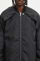 Rick Owens DRKSHDW kurtka bomber Convertible Jumbo Peter Flight DU02E7789.NCV czarny