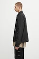 Rick Owens DRKSHDW kurtka Concealed Zipfront DU02E7775.NCV czarny AW25