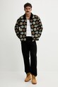 adidas Originals kurtka sztruksowa Monogram JY2998 czarny AW25