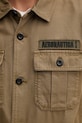 Aeronautica Militare kurtka koszulowa bawełniana AC0036UCT04233 beżowy