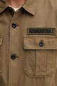 Aeronautica Militare giacca-camicia di cotone AC0036UCT04233 verde