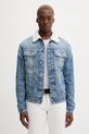 Karl Lagerfeld Jeans kurtka jeansowa pozostałe niebieski A4M14014