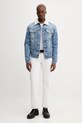 Karl Lagerfeld Jeans kurtka jeansowa A4M14014 niebieski AW25