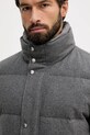 BOSS kurtka puchowa z dodatkiem wełny 50540465 szary