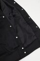 RHUDE kurtka bomber z dodatkiem wełny Regista bomber RHFW25JA01841 czarny