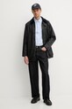 Barbour giacca da uomo cerata Beaufort MWX0017NY91 blu navy SS26