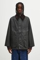 Barbour kurtka OS Bedale Wax Jacket bez kaptura zielony MWX1679SG91