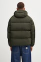 Odzież Barbour kurtka puchowa OS Down Transport Puffer Jacket MQU1799SG71 zielony