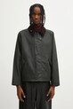 Barbour kurtka OS Transport Wax Jacket bez kaptura zielony MWX1678SG91