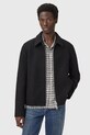 Μάλλινο μπουφάν AllSaints CELESTE μαλλί μαύρο M011OD