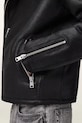 Odzież AllSaints kurtka biker skórzana CORREZ M022LD czarny