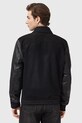 Δερμάτινο μπουφάν AllSaints ENDLETON M012LC μαύρο