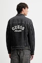 Odzież Guess Jeans kurtka jeansowa M5BN38.D5LW5 szary