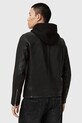 AllSaints kurtka skórzana ASHTON M013LD czarny