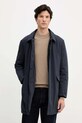 Trussardi kurtka granatowy F013M000018N