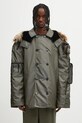 Martine Rose kurtka Bumbag Parka 747WO16003 zielony