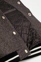 Wales Bonner kurtka wełniana Homecoming Varsity Jacket MA25JA13.WO02.903 szary