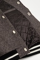 Wales Bonner kurtka wełniana Homecoming Varsity Jacket MA25JA13.WO02.903 szary
