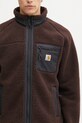 Carhartt WIP bluza polarowa Prentis Liner brązowy I035696.3ANXX