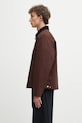 Bavlněná bunda Carhartt WIP Detroit Jacket I015264.1YL01 hnědá AW25