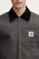 Bavlněná bunda Carhartt WIP Detroit Jacket šedá I015264.3CL01