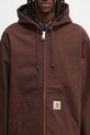 Carhartt WIP kurtka Active Jacket brązowy I023083.4701