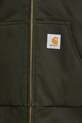 Βαμβακερό μπουφάν Carhartt WIP Active Jacket πράσινο I023083.4901