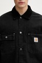 Carhartt WIP geacă jeans OG Chore Coat negru I035877.0
