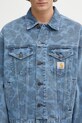 Carhartt WIP kurtka jeansowa Duck Helston Jacket zielony I033766.2I235