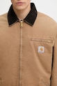 Carhartt WIP kurtka bawełniana OG Detroit Jacket brązowy I035614.00S4O