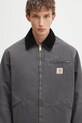 Carhartt WIP kurtka bawełniana OG Detroit Jacket szary I035614.3CL4O