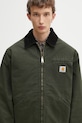 Bavlněná bunda Carhartt WIP OG Detroit Jacket zelená I035614.3CM4O