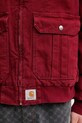 Хлопковая куртка Carhartt WIP Stanton Jacket красный I035617.H806