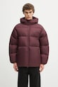 Jakna Carhartt WIP Toronto Jacket s toplom postavom bordo I033920.3A2XX