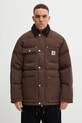 Carhartt WIP kurtka Rayler Jacket bez kaptura brązowy I035798.1YLXX