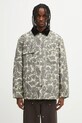 Carhartt WIP kurtka Tapestry Chore Coat bez kaptura zielony I035329.3CKXX