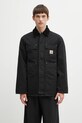 Carhartt WIP parka bawełniana Ambel Coat czarny I035616.0