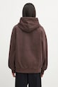 Odzież Carhartt WIP bluza bawełniana Hooded Vista Jacket I029524.33HGD brązowy
