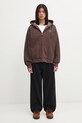 Carhartt WIP bluza bawełniana Hooded Vista Jacket I029524.33HGD brązowy