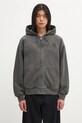 Carhartt WIP bluza bawełniana Hooded Vista Jacket z kapturem szary I029524.89GD
