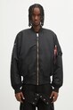 No Problemo kurtka bomber dwustronna No Problemo x Alpha Industries No War MA-1 bez kaptura czarny NP7113504