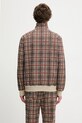 Odzież Needles bluza Track Jacket RW312 brązowy