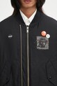 Μπουφάν bomber Undercover Blouson UP2E4203 μαύρο