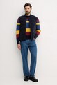 United Colors of Benetton bezrękawnik 2EMRUJ00T granatowy AW25