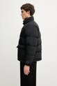 Péřová bunda Maison Kitsuné Quilted Puffer PM02230WQ4070 černá AW25