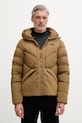Helly Hansen пухова куртка чоловіча VILLAGE DOWN JACKET з капюшоном зелений 54493